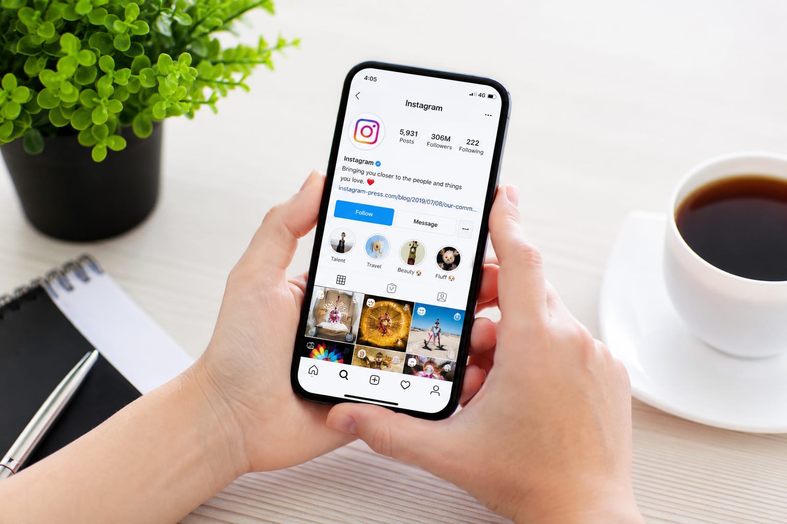instagram followers increased